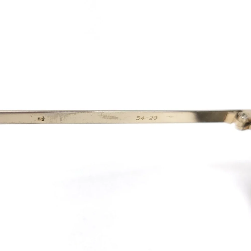 Vintage Romida‎ KC Gold Pilot  Glasses 54-20 FRAMES ONLY